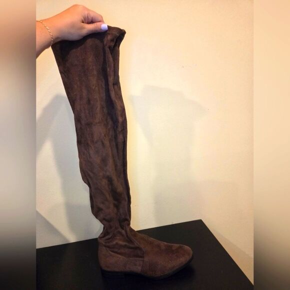 Knee high brown boots - Picture 1 of 6